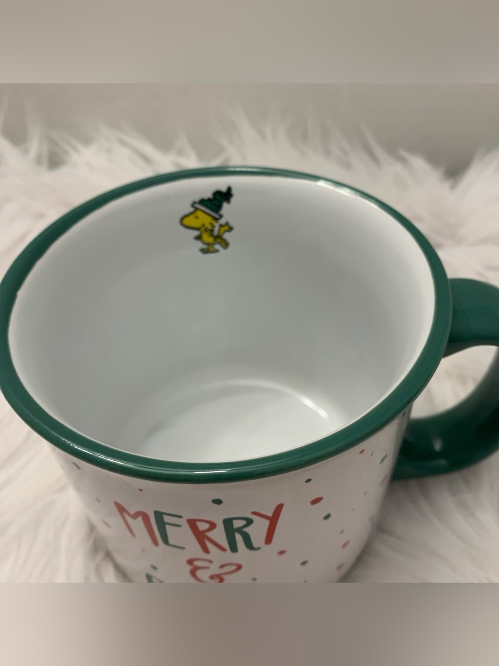 🧑‍🎄 Peanuts Snoopy Christmas Lights Mug & 3 Pr Socks Holiday Set Woodstock NWT - Picture 5 of 10